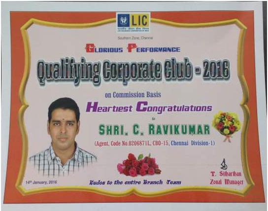 Qualifying for Corp Club 2016